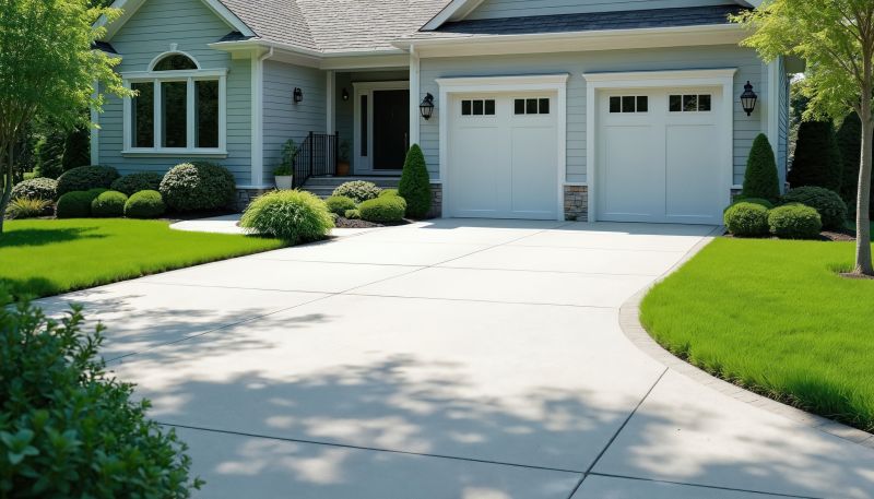 Decorative Concrete Driveway
